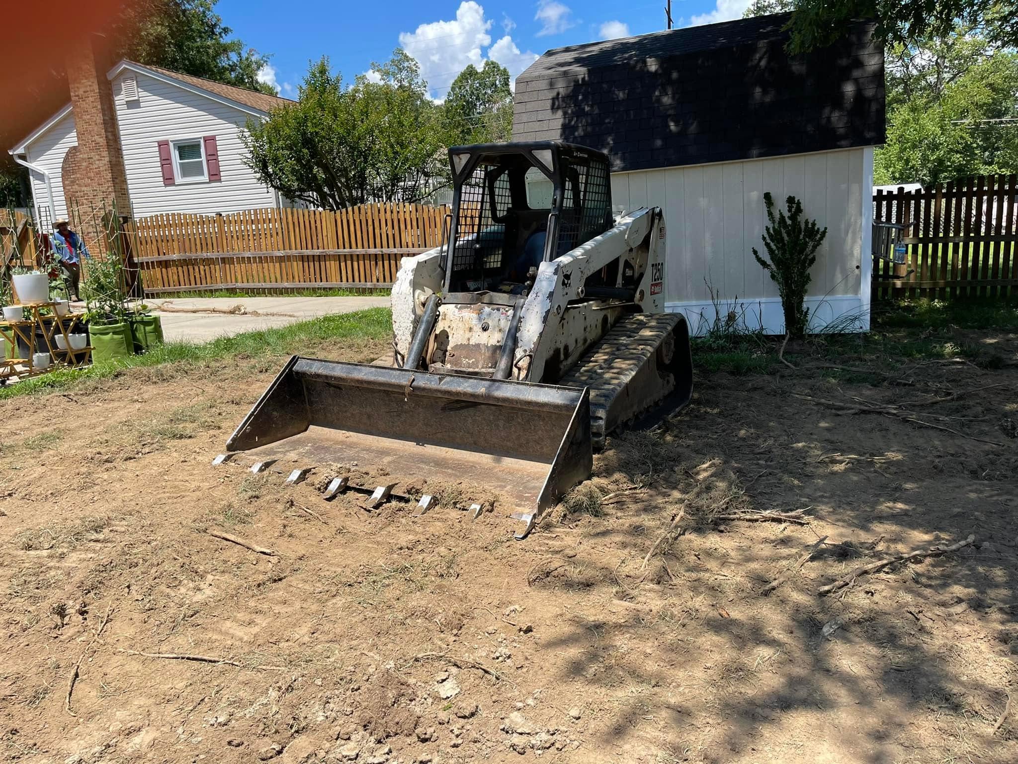Retaining wall and steps project by E.T. General Contractor in Fairfax County, VA
