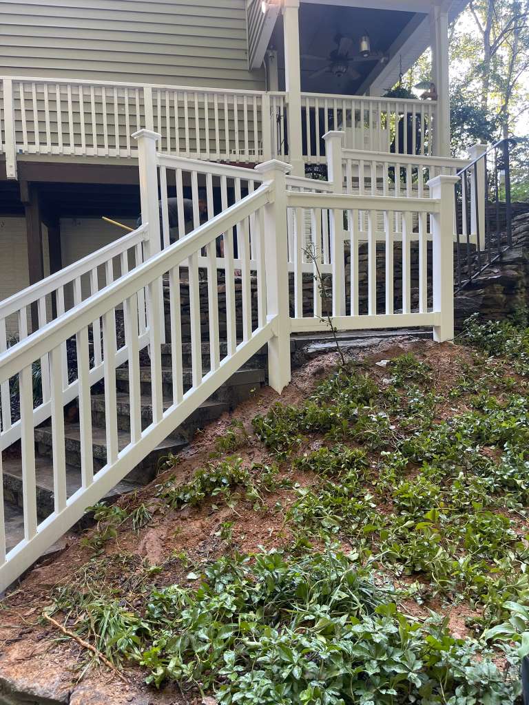 Pressure-treated deck project by E.T. General Contractor in Warrenton, VA